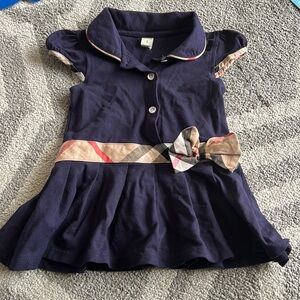 Burberry inspired dress, 12-18 months, worn twice